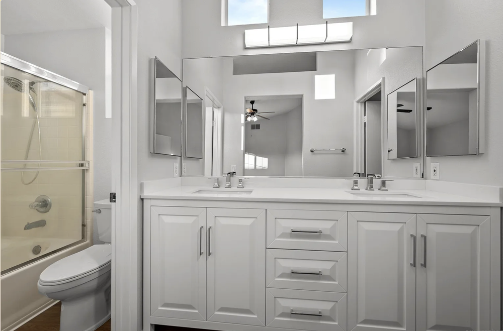 Double Vanity Bathroom